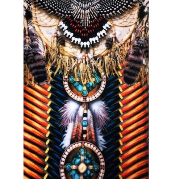 Tribal Print Neck Gaiter Multi use-Unisex-Adult size - Picture 2 of 5